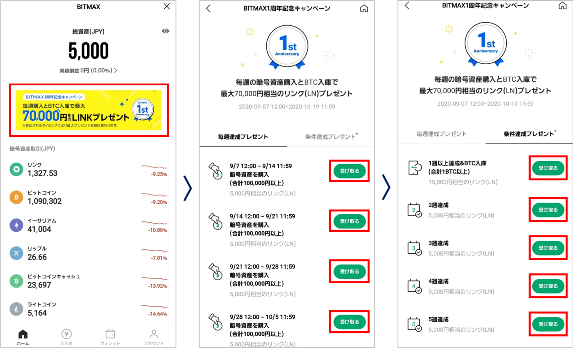お知らせ｜LINE BITMAX(ラインビットマックス)|かんたん、安心